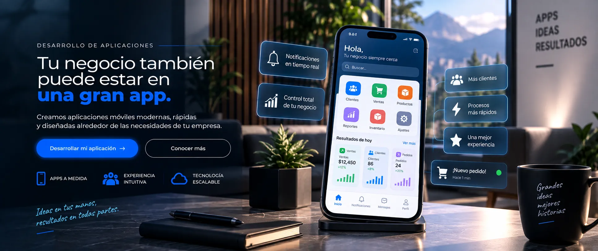 Tecnología, desarrollo de software y automatización para empresas